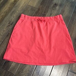 Coolibar UPF 50+ watermelon‎ color Skort Size Large